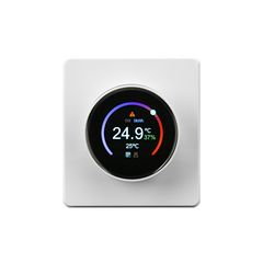 Терморегулятор ROUND Wi-Fi с/у перламутр KRANZ