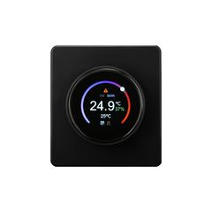 Терморегулятор ROUND Wi-Fi с/у оникс KRANZ