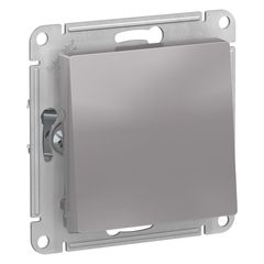 ATLASDESIGN AQUA 1-клавишный ПЕРЕКЛЮЧАТЕЛЬ, IP44, сх.6, 10АХ, механизм, АЛЮМИНИЙ