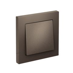 ATLASDESIGN 1-клавишный ВЫКЛЮЧАТЕЛЬ, сх.1, 10АХ, в сборе, быстрозажим. клем., МОККО
