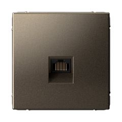 ARTGALLERY РОЗЕТКА компьютерная RJ45, кат. 5е, механизм, МОККО