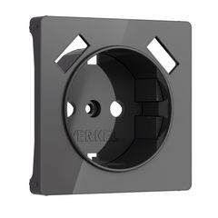 Накладка для розетки USB (графит акрил)