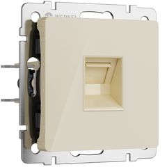 Розетка Ethernet RJ-45 (айвори акрил)